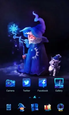 Frosty Neon Launcher android App screenshot 5