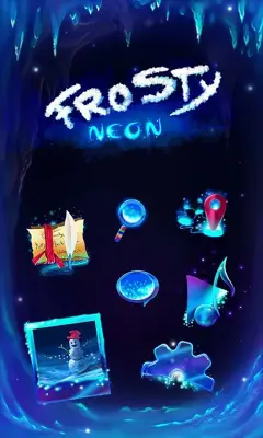 Frosty Neon Launcher android App screenshot 6